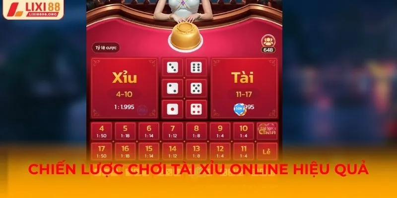 Chiến lược chơi tài xỉu online hiệu quả