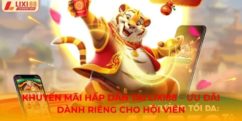 Khuyến mãi hấp dẫn tại Lixi88 cho hội viên