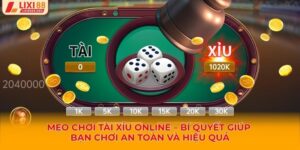 Mẹo chơi tài xỉu online