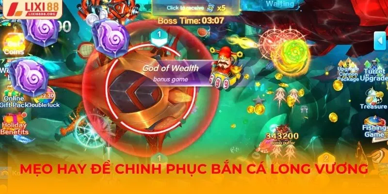 Mẹo hay để chinh phục Bắn cá Long Vương dễ thắng