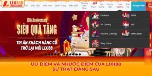 Ưu Điểm Và Nhược Điểm Của Lixi88